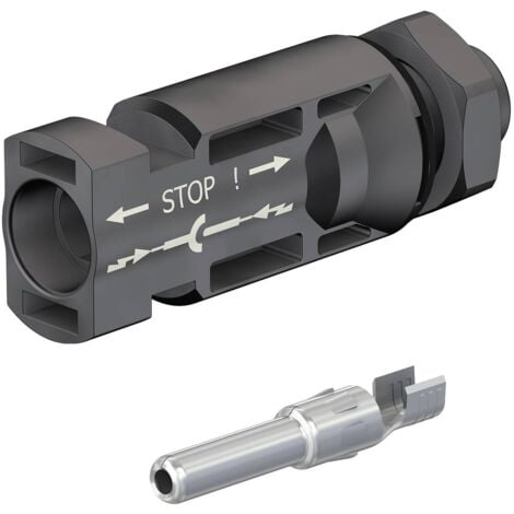 32.0079P0001-UR PV-ADSP4-S2/6 noir Stäubli Contenu: 1 pc(s) D663592