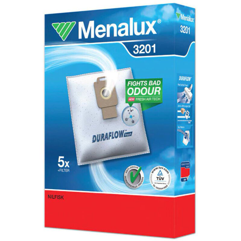 ELECTROLUX Menalux - sac aspirateur synt nilfisk extreme gm200 3201 5 pieces
