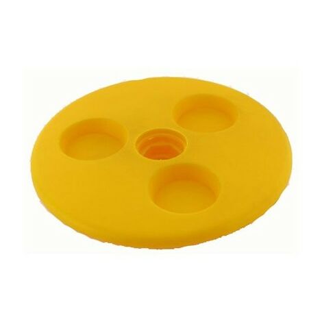 322110350/0 - Enjoliveur de Roue Jaune pour Tondeuse GGP - STIGA