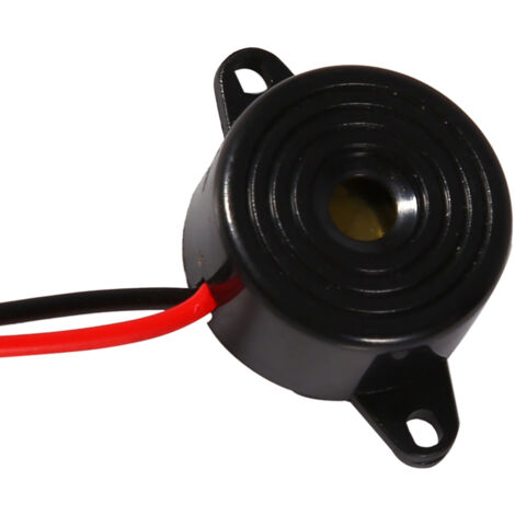 3–24 V piezoelektrischer Daueralarm, 100 mm Kabel, für Alarmanlagen und elektronische Systeme