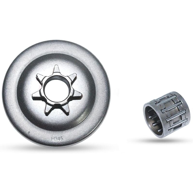 .325 '-7 Porte aiguille de tambour d'embrayage Spur pour Husqvarna 340 345 350 351 353 EPA 445 450 445E 450E Jonsered 2145 2150 McCulloch PM5000