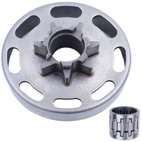 .325 \"Pas 7 dents Pignon de tambour d\'embrayage Pour Husqvarna 435, 435E 440, 440E avec roulement à aiguilles Pièces détachées 50544
