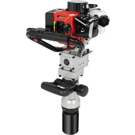 SENDERPICK 32.6cc 2-Takt-Elektro t - Säule Driver, 900W Gas Batterie Maschine Zaun Säule Driver tragbare Benzin Batterie Maschine Einzylinder luftgekühlt 8500r / min