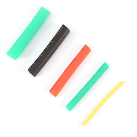 328 pièces de manchons thermorétractables multicolores 2:1 pour câbles et fils électriques