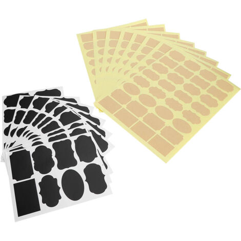 328-teiliges Set wasserfester Kreidetafel-Etiketten für Blumentöpfe und Vorratsgläser