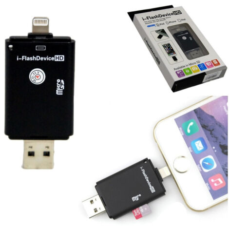 32gb I-flash Hd Smartphone Microsd Tf Microsd Reader For Cellularies And Pc