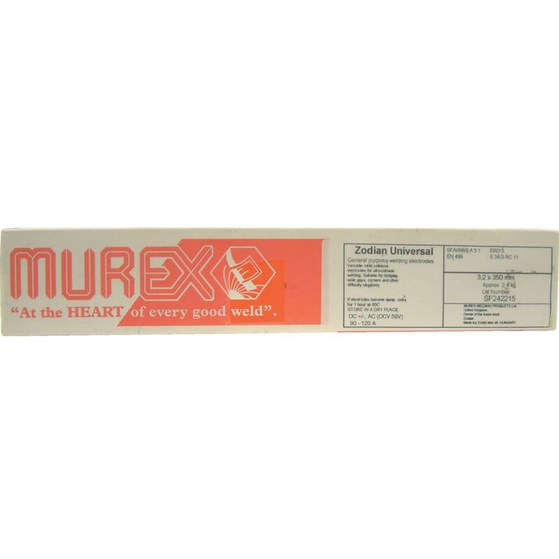 Image of Murex - 5.0mm Zodian Universal E6013 Welding Electrodes for Mild Steels 7.4kg - 47