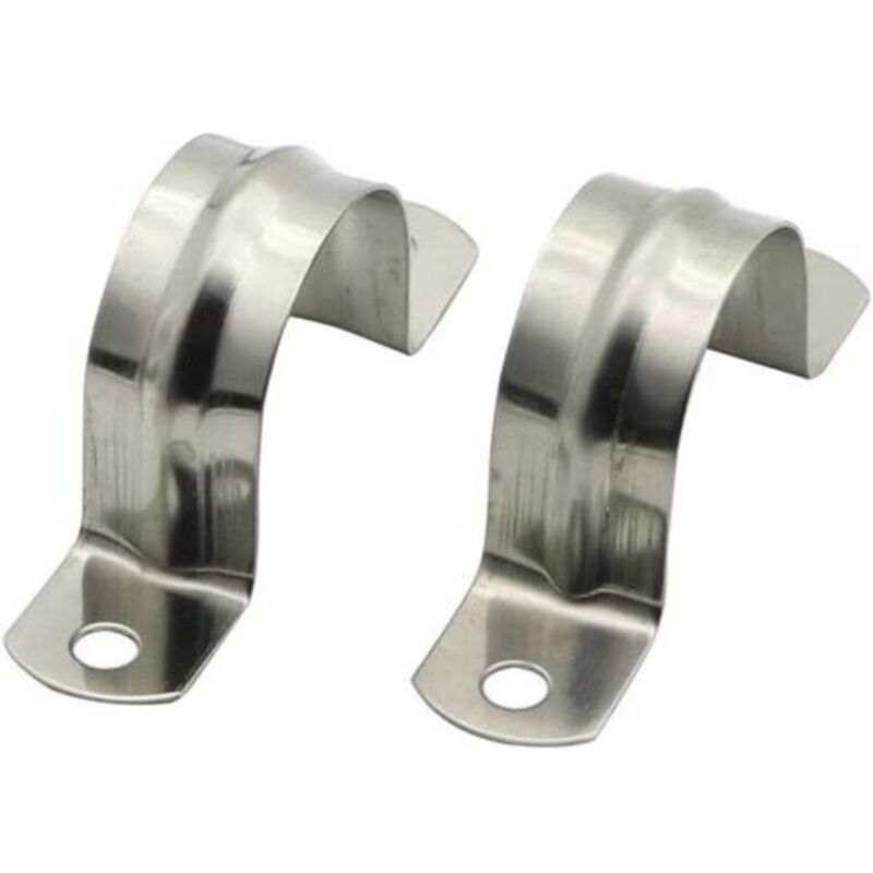 Image of 32mm/1.26" 2pcs Pipe Clamp 304 Stainless&hellip;