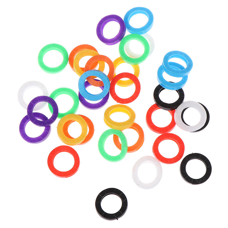 32pcs di Modo Misto di Colore Hollow Chiave di