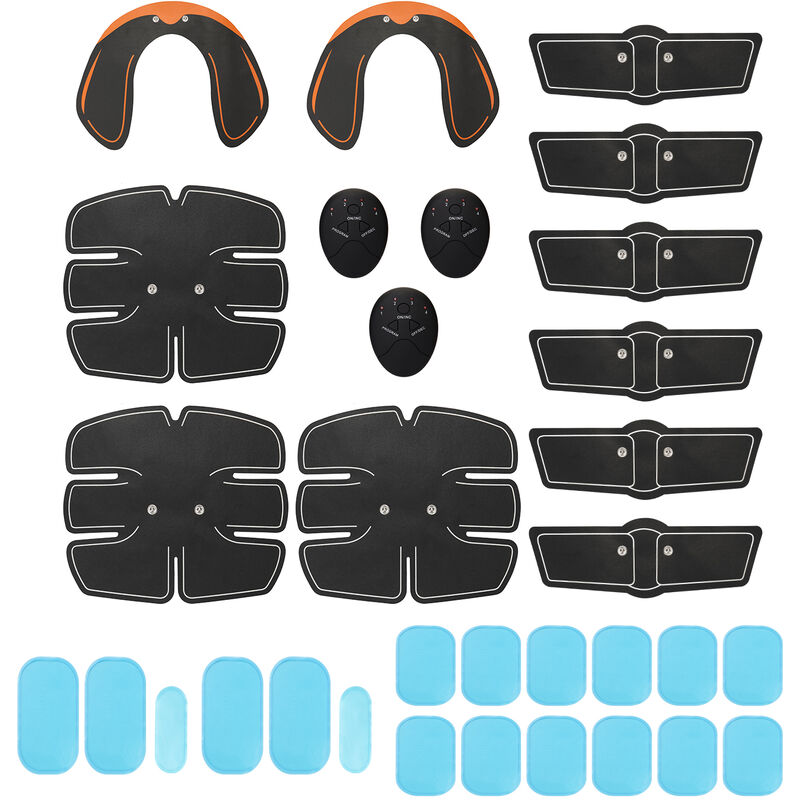 

32pcs EMS Ultimate Muscle Stimulator Equipo de entrenamiento Entrenador de cadera Equipo de fitness Ajuste de cuerpo completo