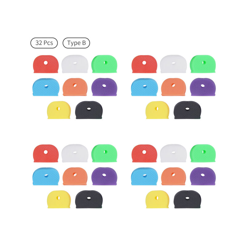 Fuienko - 32Pcs Key Top Cover Head/Caps/tag/Label