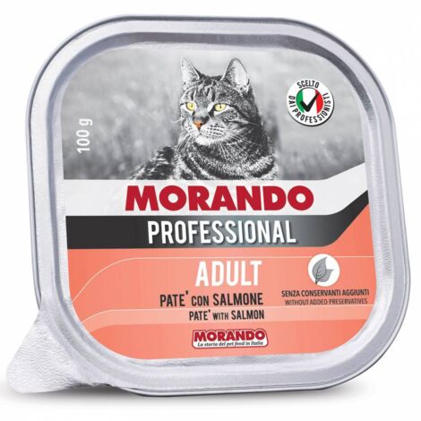 32PZ MORANDO GATTO VSC. GR.100 PATE SALMONE