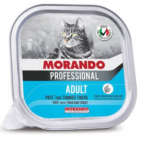 32PZ MORANDO GATTO VSC. GR.100 PATE TONNO E TROTA