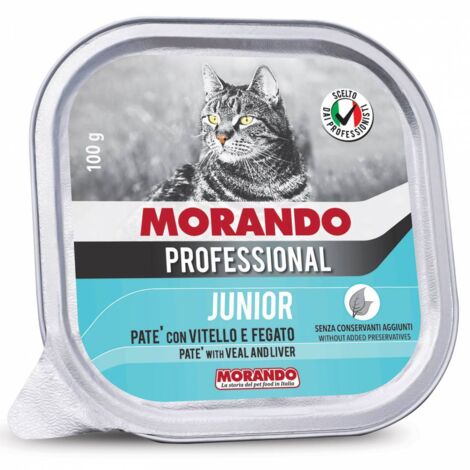 32PZ MORANDO GATTO VSC. GR.100 VITELLO/FEGATO