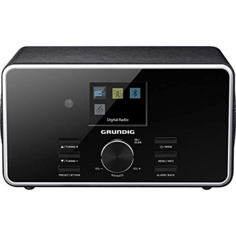 GIR1070 dtr 7000 - All-in-One Internet Radio, FM/RDS/Dab+/Internet Radio, Bluetooth, de Wiederholfunktion, Dual Alarm, Farbdisplay de 2,8 Zoll, Farbe