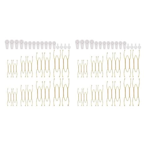 Cintres Invisibles Pour Assiettes En Acier Inoxydable - Différentes Tailles  Au Choix - Crochets Muraux Pour Décoration (25,4[x1637]