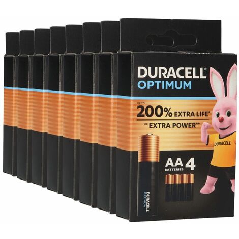 32x Duracell MN2400 AAA Micro Batterie Optimum (8x 4er Blister)