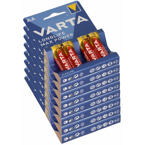 32x Varta 4706 Max Power Mignon Batterie AA (8x 4er Blister)