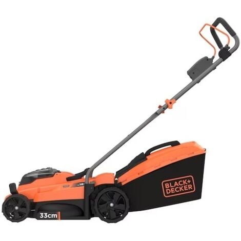 BLACK & DECKER 18v-batterie-rasenmÄher mit 2 batterien 18v 4.0 ah bcmw33184l2-qw