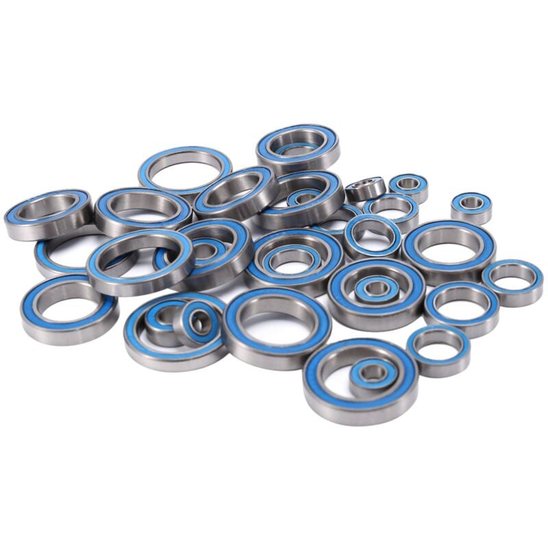 Image of Tlily - 33-Teiliger Abgedichteter Lagersatz für 1/6 8S XMaxx 77086-4 rc Car Upgrade Parts ZubehöR