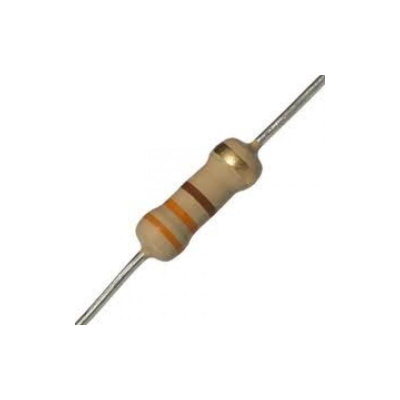 

330R 1W Resistencia Oxido Metal 330 Ohm 1W 5% Medidas 3,2x9mm