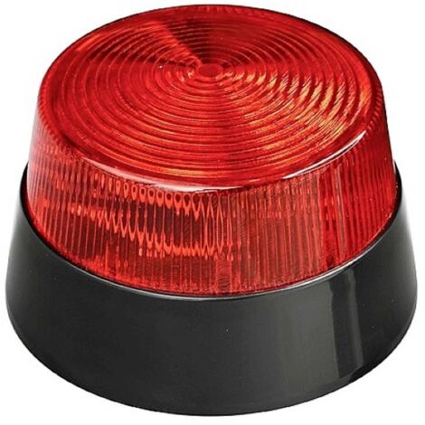 33134 LUMIÈRE DALARME CLIGNOTANTE ROUGE INTÉRIEURE, EXTÉRIEURE 12 V/DC INDEXA