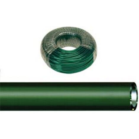 33K. TUBO ANTIGELO TRASPARENTE VERDE -  mm.30x40 rotolo mt.50 peso kg.33,05