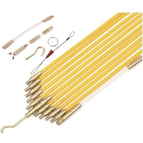3.3m (33cm) Fiberglass Coaxial Wire Tape Kit