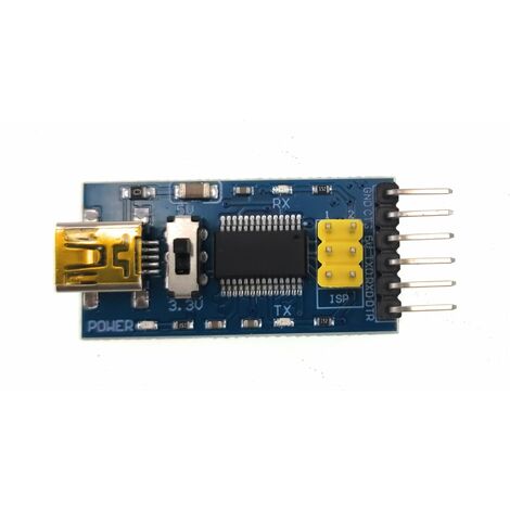 3.3v 5.5v Adaptador usb fdti  a serial  Ft232rl Ftdi  para Arduino Mini Port
