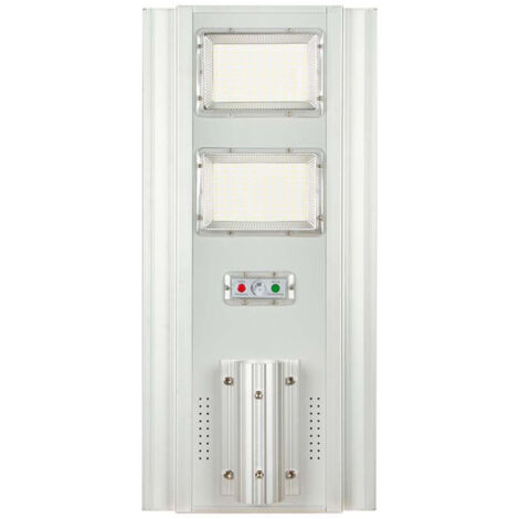 33W LED ARMATURA SOLARE STRADALE 4000K ALUMINUM + PC                                                     - Luce NATURALE
