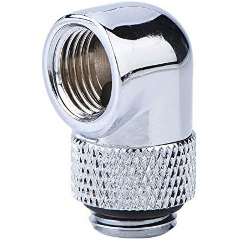 Image of 3.3x1.9x1.9xcm Silver Water Cooling Fittings, 90&hellip;