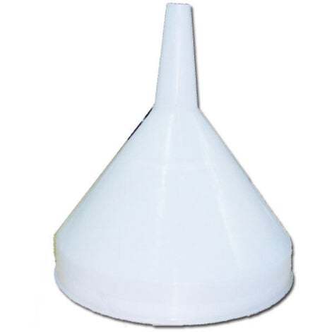 FPLUS 34 cm 11 Liter weißer Kunststofftrichter 4739