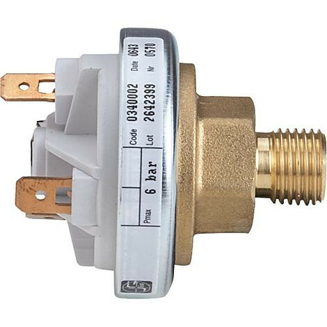 340 Pressostat eau marche: 600 +-60 mbar, G 1/4" Ref. 0.340.008