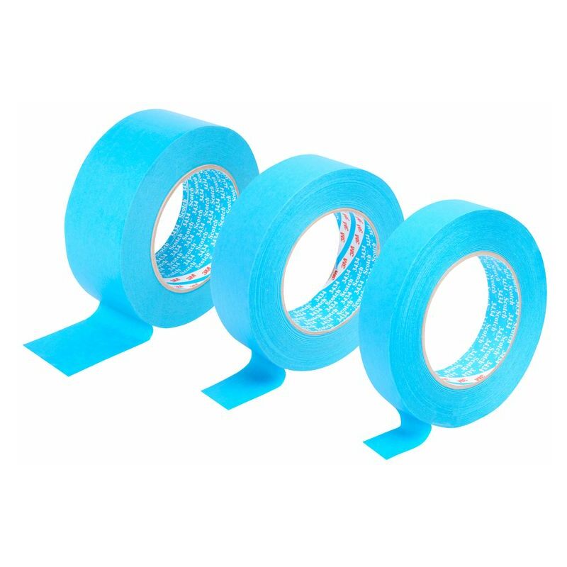 High Performance Masking Tape 3434, Blue, 48 mm x 50 m, 07899 - 3M