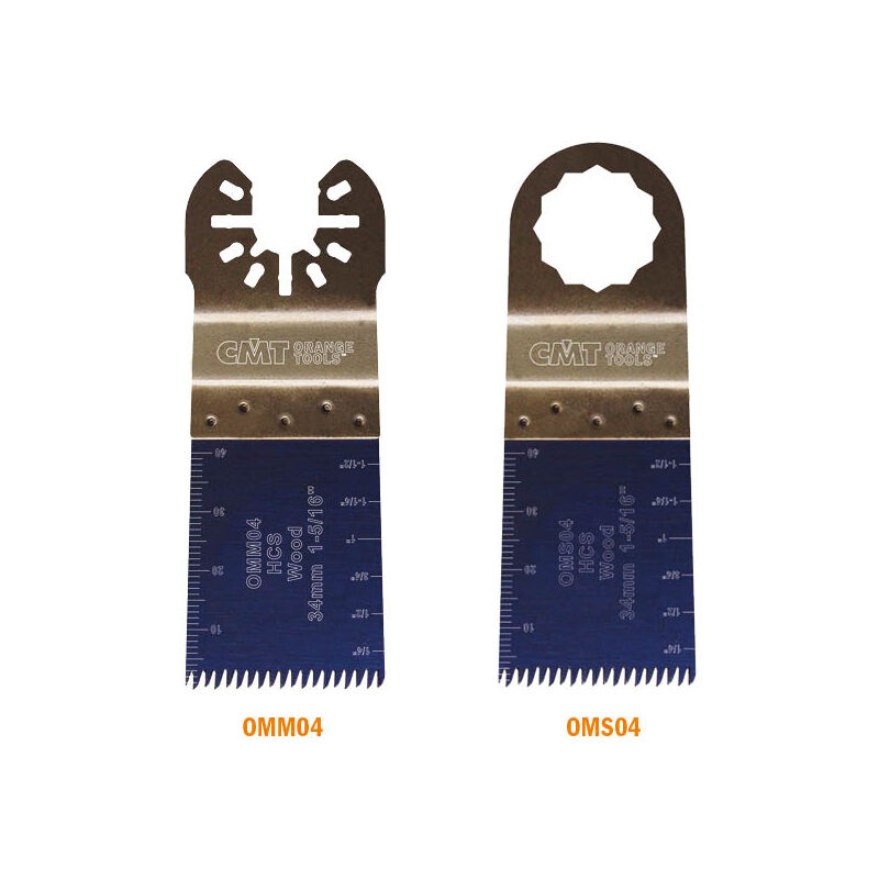 CMT - OMM04-X5 34MM lame plongeante de PReCISION à denture « japonaise » pour bois