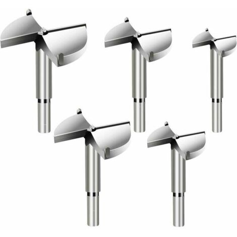 35/40/45/50/60mm diamètre foret carbure bois fraise bois objectif objectif formant 5 pièces