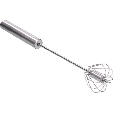 35 cm Edelstahl-Eierquirl – Manueller Küchenmixer