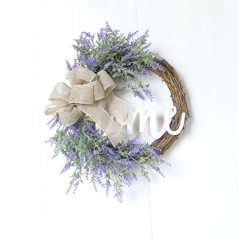 35 cm fiori appesi artificiali decorazione natalizia, ghirlanda di Natale, ghirlanda di lavanda