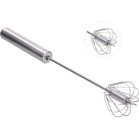 35 cm halbautomatischer Eierquirl aus Edelstahl – Küchenmixer