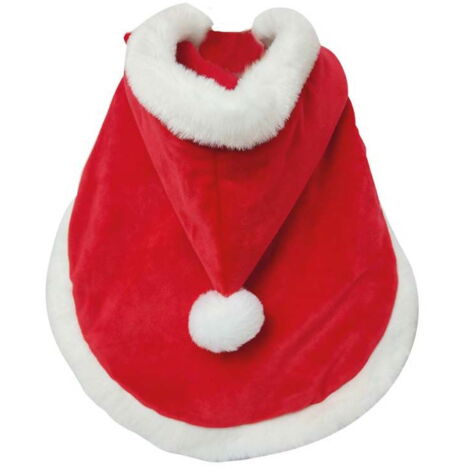 35 cm: Mantello per Natale modello Xmas Santa per cani