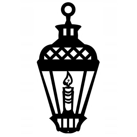 35 € – Colgante de farol navideño – Decoración navideña calada – NAVIDAD 9x20