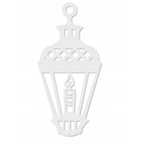35 € – Colgante de farol navideño – Decoración navideña calada – NAVIDAD 9x20