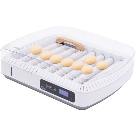 35 Eggs Incubator Device Hatcher Hatching Machine for Chicken Automatic, White