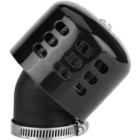 35-mm-Luftfilterset, schwarz, für Motorräder mit 100–150 cm³ Hubraum – Umbausatz