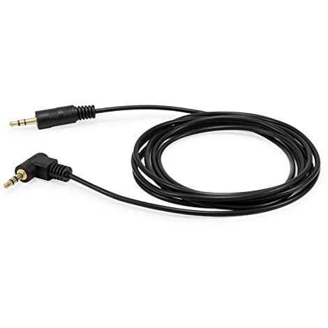 3,5 mm Miniklinkenstecker auf 3,5 mm Miniklinkenstecker gewinkeltes Audiokabel 2,5 m
