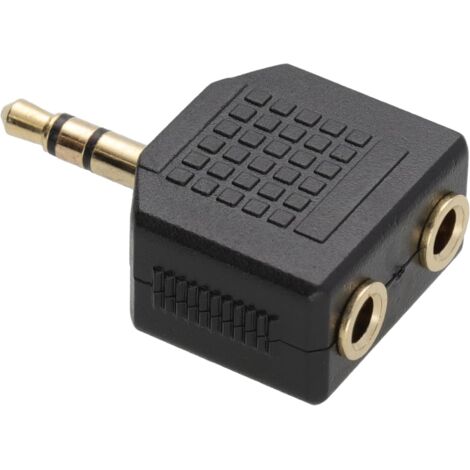 3,5 Mm Stéréo Jack Vers Cinch Red/White RCA Femelle L'audio Adaptateur