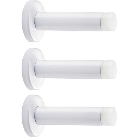 3,5-Zoll-Türstopper, 3-teilig, Edelstahl-Türstopper zur Wandmontage zum Schutz