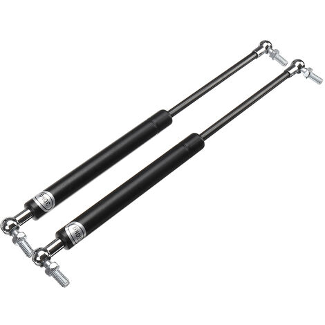 350 mm 300 N 1 Stück Gasdruckfeder mit Halterung Haube Kofferraum Heckklappe für Auto Boot Caravan Hasaki