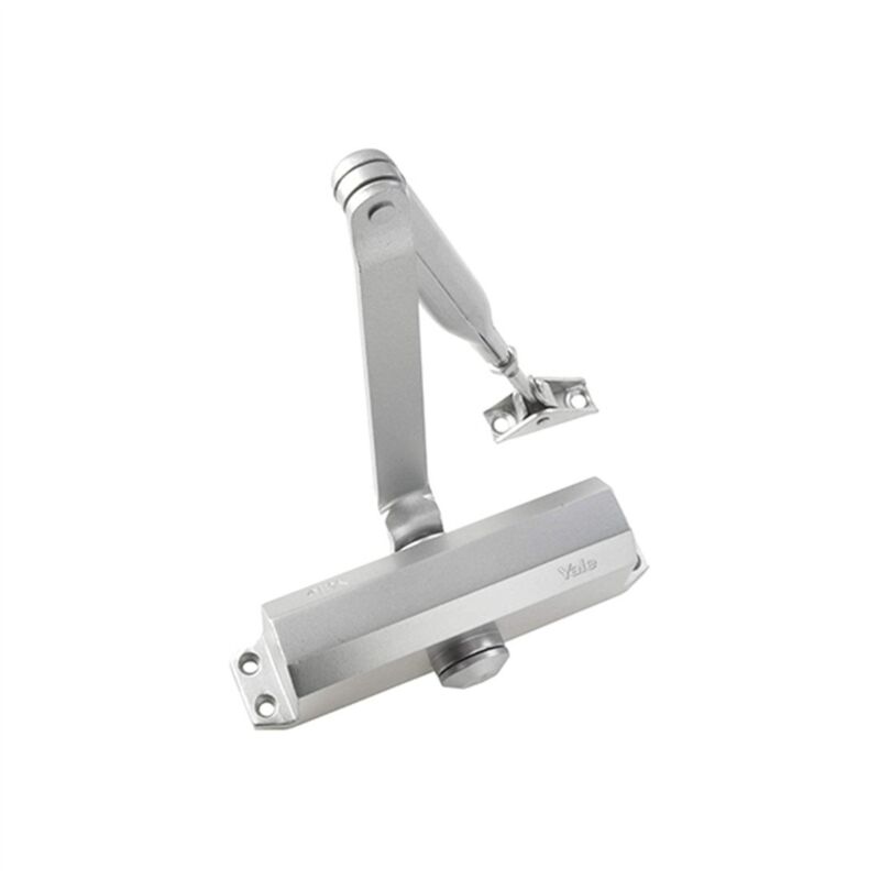 Yale Silber Türschließer Mit Halter 3500-0004-60