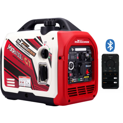 3500W LPG & Benzin dual fuel generator Inverter Stromaggregat E-Start+Bluetooth